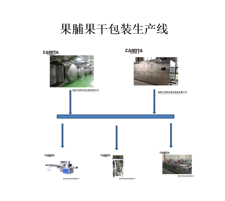 果脯果干包装生产线